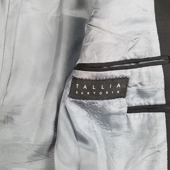 Tallia Sartoria Sabia Pure Worsted Wool Sport Coat - Picture 3 of 6
